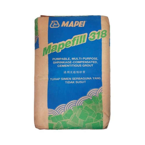 Mapei Mapefill 318 Pumpable, Multi-Purpose, Shrinkage-Compensated, Cementitious Grout 25KG